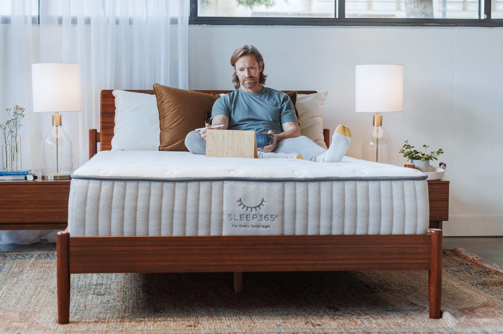 Sleep365 Refresh Latex Mattress Certified Organic Materials Ergonomic Support Full