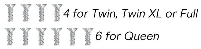 Flat Head Screws