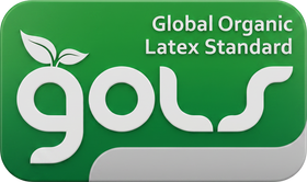 GOLS — Global Organic Latex Standard certification badge
