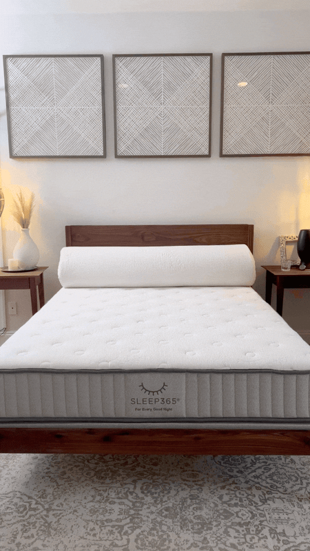 Organic Latex Mattress Topper | Made Safe® + GOTS Cotton – SLEEP365®