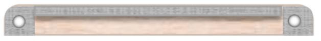Twin, Twin XL, or Full End Rails x 2 | Interchangeable for head or foot