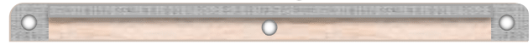 Queen End Rails x 2 | Interchangeable head or foot
