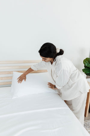 Low-Profile Organic Latex Pillow - Soft